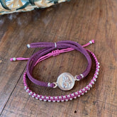 AGNES - pulsera bolitas plata